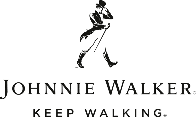 Biểu tượng của thương hiệu Johnnie Walker Keep Walking