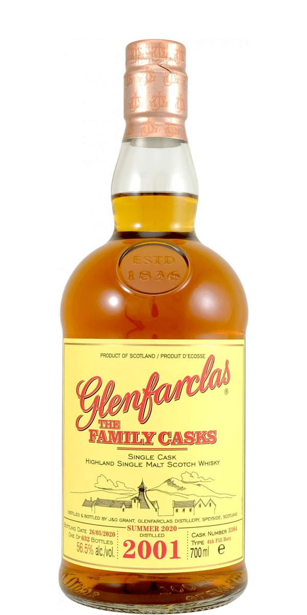 Cách thưởng thức rượu Glenfarclas 2001