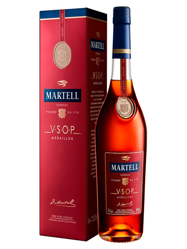 Đôi nét về chai rượu Martell VSOP Medaillon