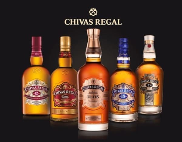 Tầm ảnh hưởng và sự hiện diện của Chivas Regal trên thị trường rượu toàn cầu.