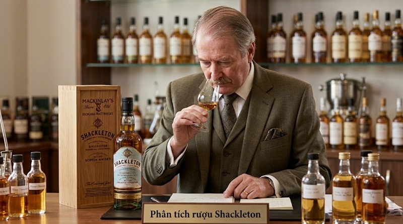 Hành trình giải cứu Whisky Shackleton dưới âm 30 độ C 3 bậc thầy richard paterson phân tích rượu shackleton