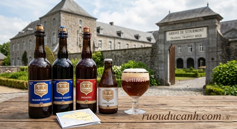 bia Chimay có nguồn gốc từ tu viện Scourmont tại Vương quốc Bỉ