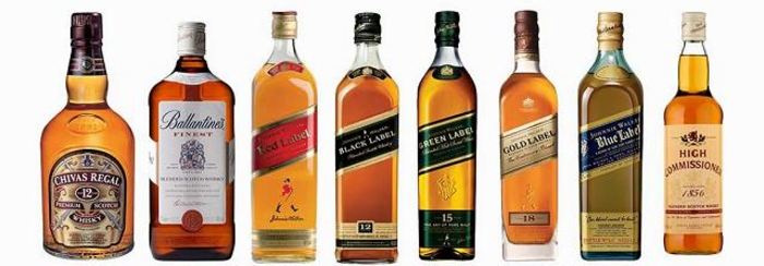 Các dòng rượu Blended Scotch Whisky