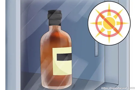 Cách Bảo Quản Rượu Whisky 2 Bảo quản rượu whisky tránh ánh nắng mặt trời