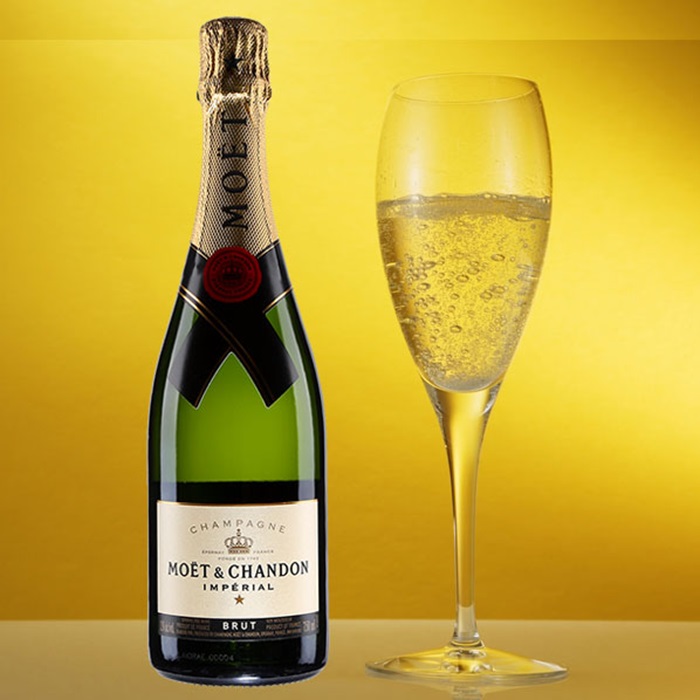  Champagne Moet & Chandon Imperial - Cảm nhận sự hoàn hảo trong từng ly rượu
