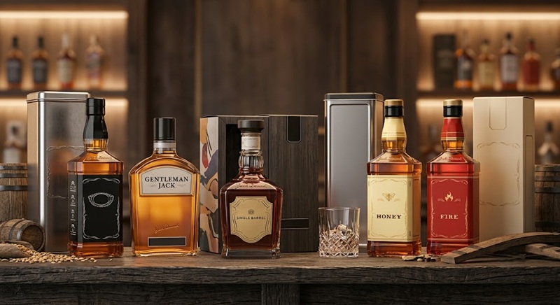 danh mục các sản phẩm rượu tennessee whisky chính hãng jack daniels