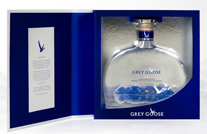 Grey Goose VX - Thiết kế sang trọng