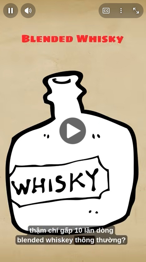 khác nhau giữa single malt và blended whisky