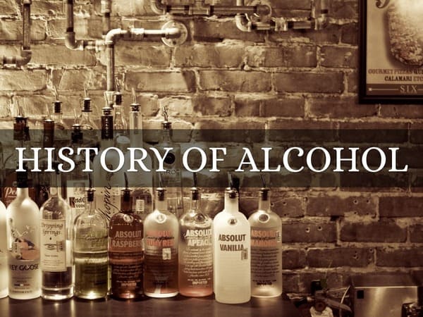 Lịch sử phát triển của rượu trên thế giới