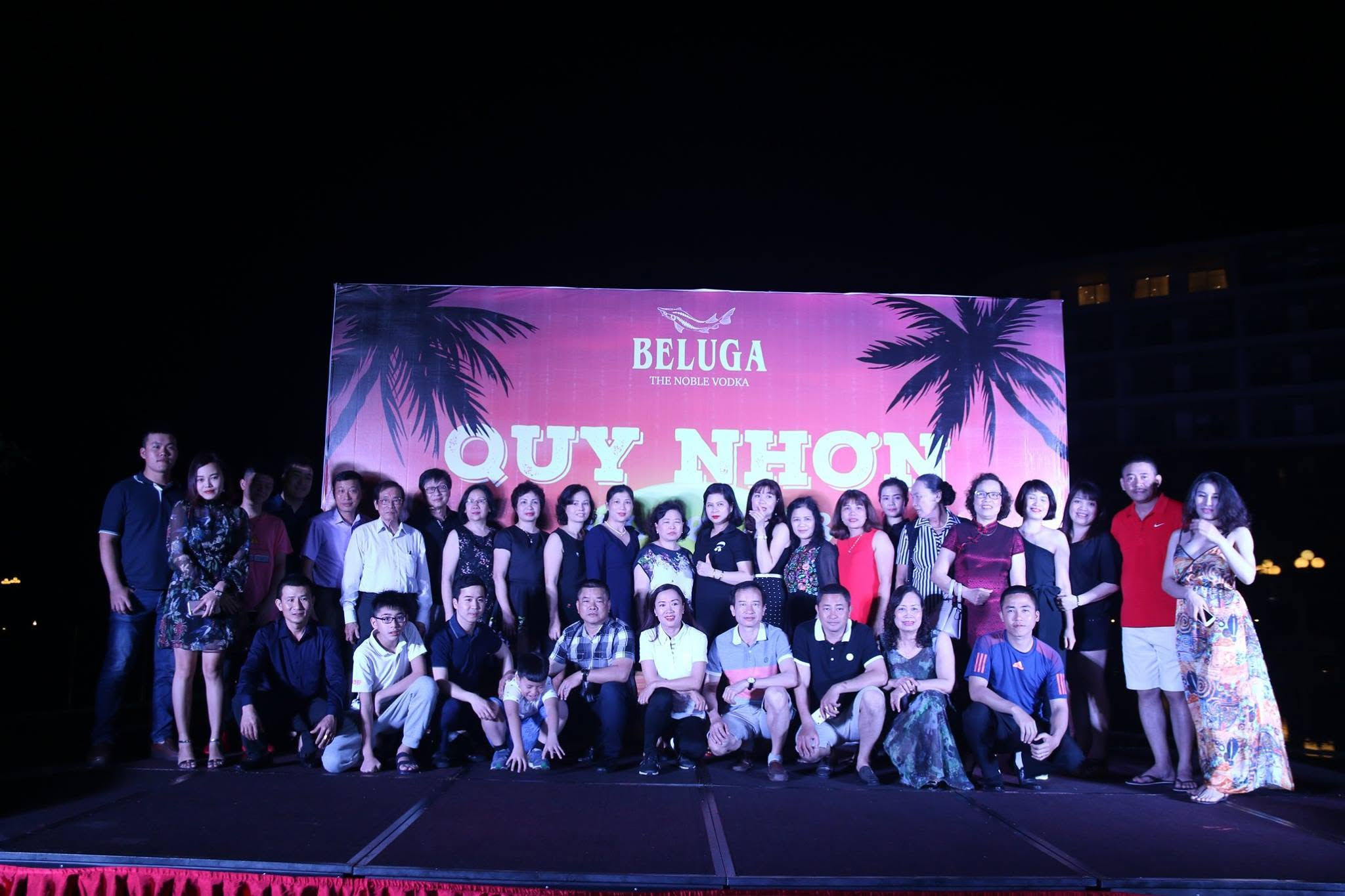 ông Quang Đức Minh tại gala dinner cùng Công Ty Beluga