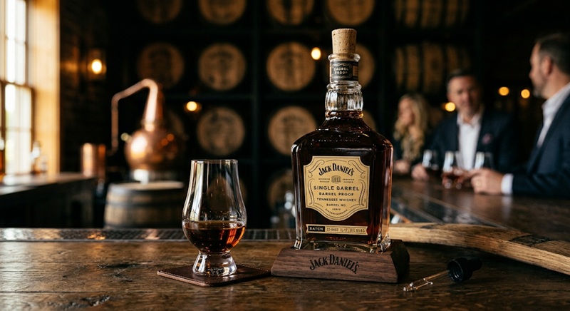 rượu jack daniel's single barrel barrel proof cao cấp