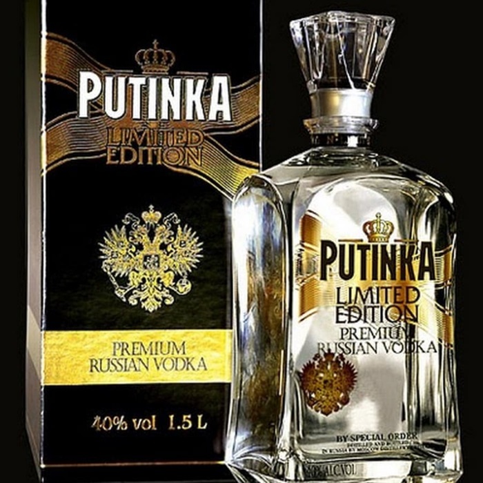 Rượu Putinka - Biểu tượng tinh thần nước Nga