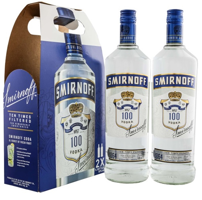 Smirnoff Blue Label Vodka - Phiên bản từ sự kết hợp hoàn hảo của hương vị