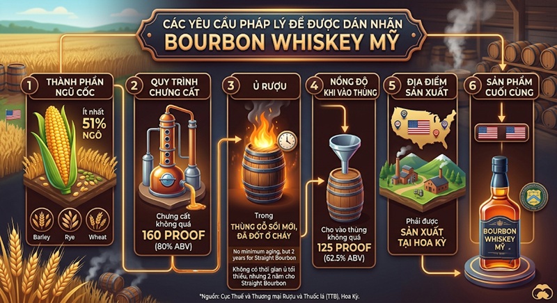 thùng gỗ sồi nướng khét charred oak linh hồn của rượu bourbon
