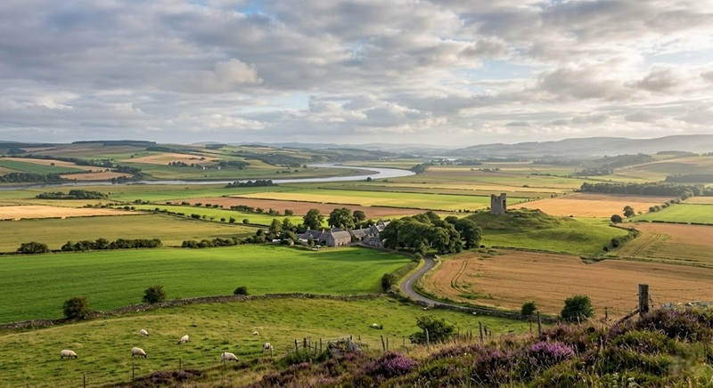 Lowlands Whisky Là Gì? Tất Tần Tật Về Vùng Sản Xuất Whisky Nằm ở Phía Nam Scotland 1 vùng bình nguyên lowland scotland