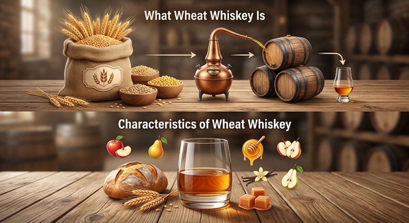 wheat whisky là gì và đặc trưng của rượu whiskey lúa mì